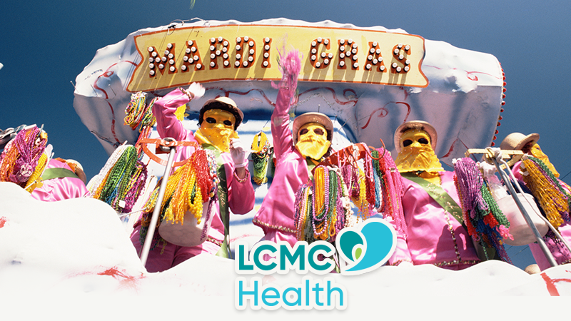 parade riders tossing throws