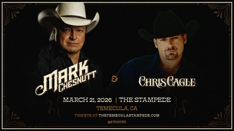 Weekend Code Words: Mark Chesnutt and Chris Cagle Tickets at The Stampede in Temecula!