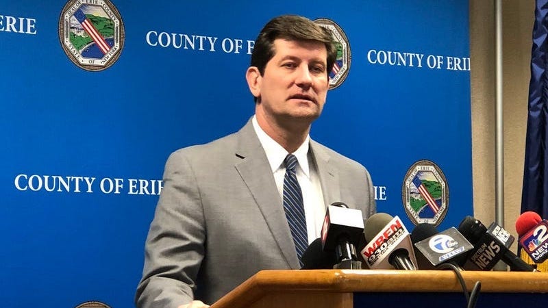 BPD report: Poloncarz target of domestic report