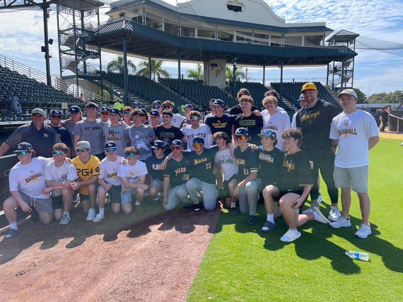 Mars HS team with David Bednar