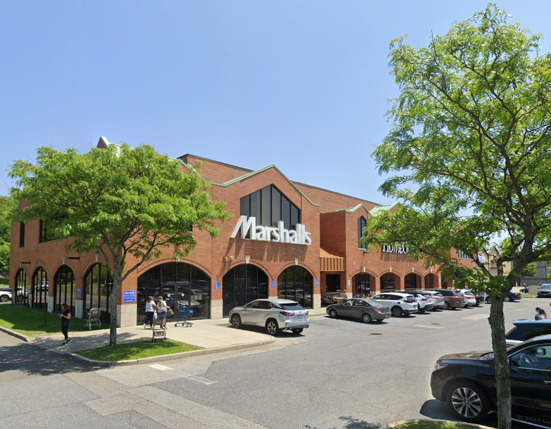 A man walked into the Marshalls in Commack and shot pepper spray into the air, police said