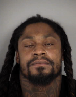 Booking photo of Marshawn Lynch