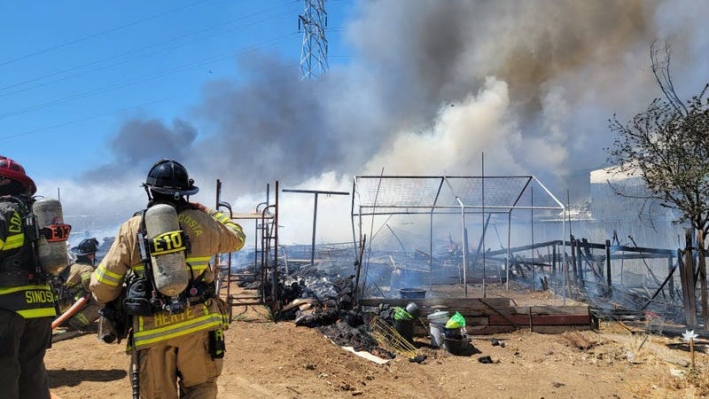 Martinez fire caused by teens playing with flaming tennis ball, investigation reveals