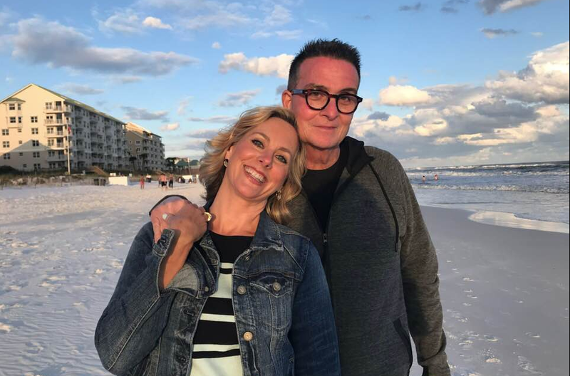 Marty Griffin and his wife Kristine Sorensen