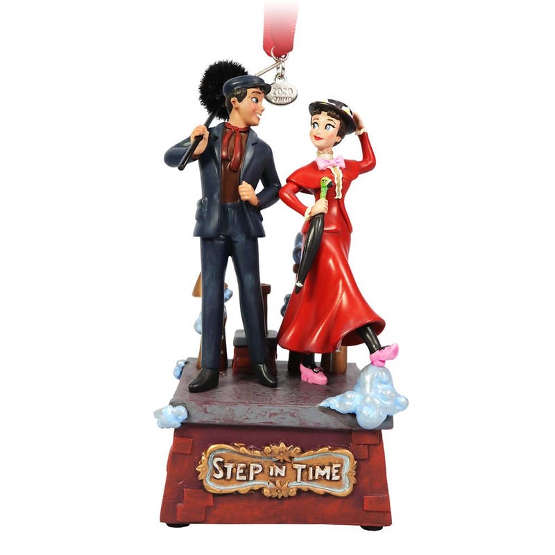 Mary Poppins and Bert Singing Living Magic Sketchbook Ornament Disney 2020