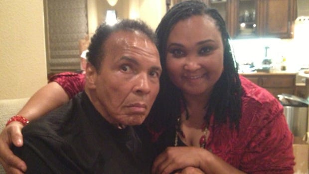 Maryum 'May May' Ali, Ambassador for the Parkinson's Unity Walk and eldest daughter of boxing great Muhaamad Ali.