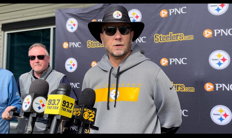 Matt Canada at podium
