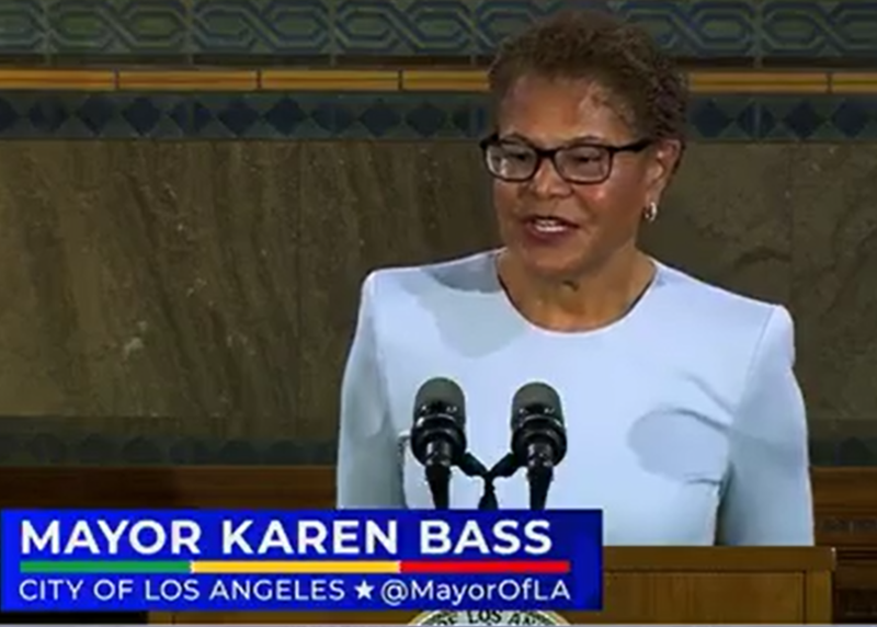 screen grab from State of the City LA