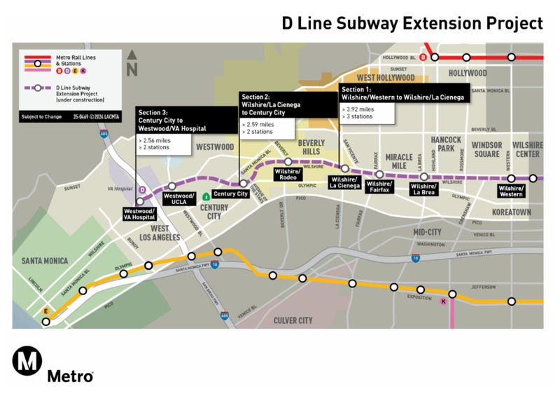 LA Metro D line project 