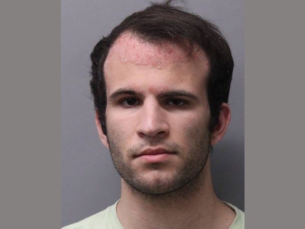 Matthew Leshinsky, 23, pleaded guilty to charges related to manufacturing illegal drugs including methamphetamine at his faux business on Long Island.