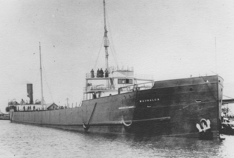 An almost 300-foot-long barge that sunk during a storm on the Great Lakes has been discovered almost 120 years after it was last seen taking on water and diving beneath the waves.