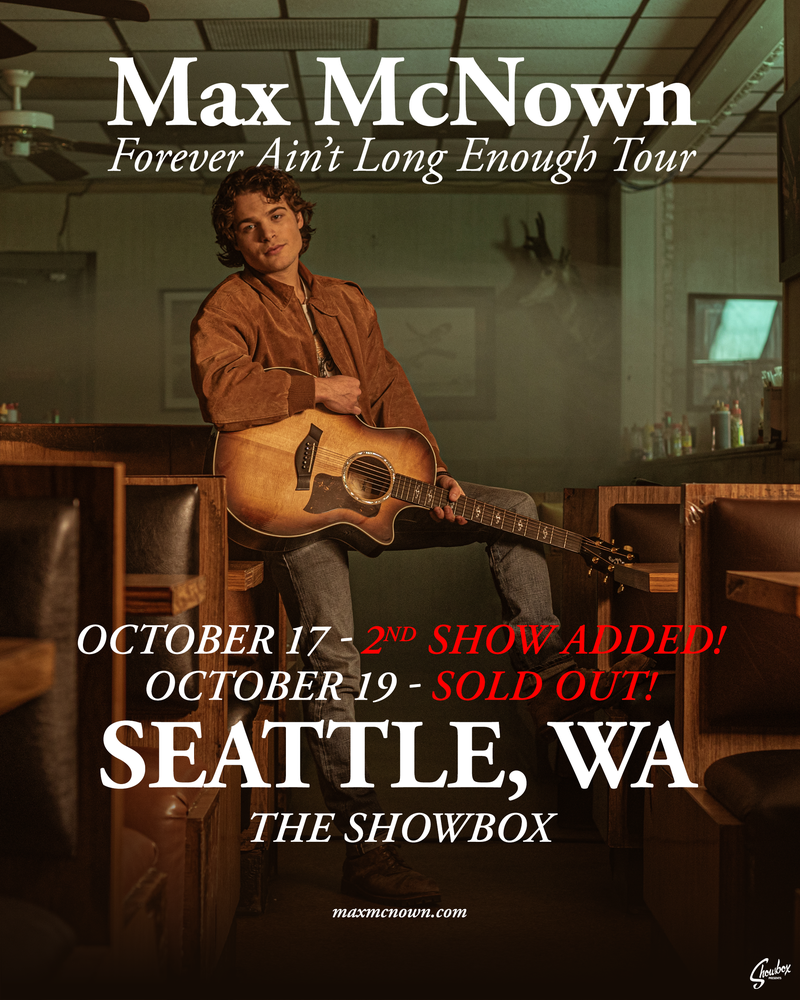 Your Chance To Win Max McNown Tickets!