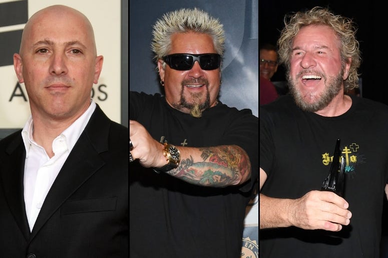 Maynard James Kennan x Guy Fieri x Sammy Hagar