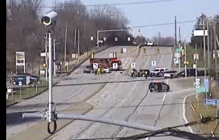 Crash on McKnight Road