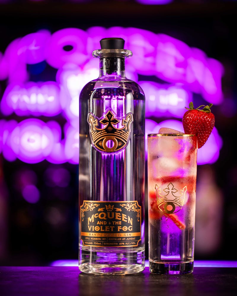 MCQUEEN VIOLET FOG GIN