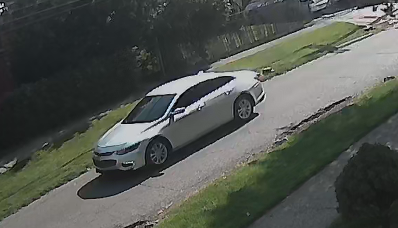 shooting suspect vehicle in Detroit