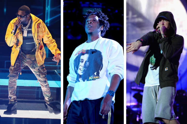 Meek Mill. JAY Z, Eminem 