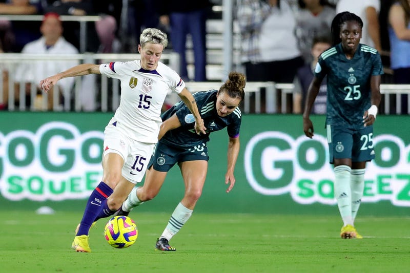 Megan Rapinoe #15 of the United States Women's National Soccer Team.
