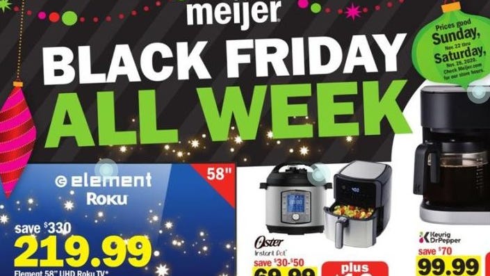 Meijer reveals its Black Friday deals on 4K TVs, Nintendo Switch, soundbars & more [SEE THE LIST]