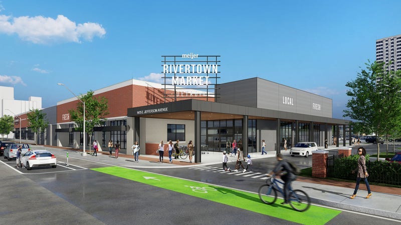 Meijer's Rivertown Market in Detroit set to open in early October