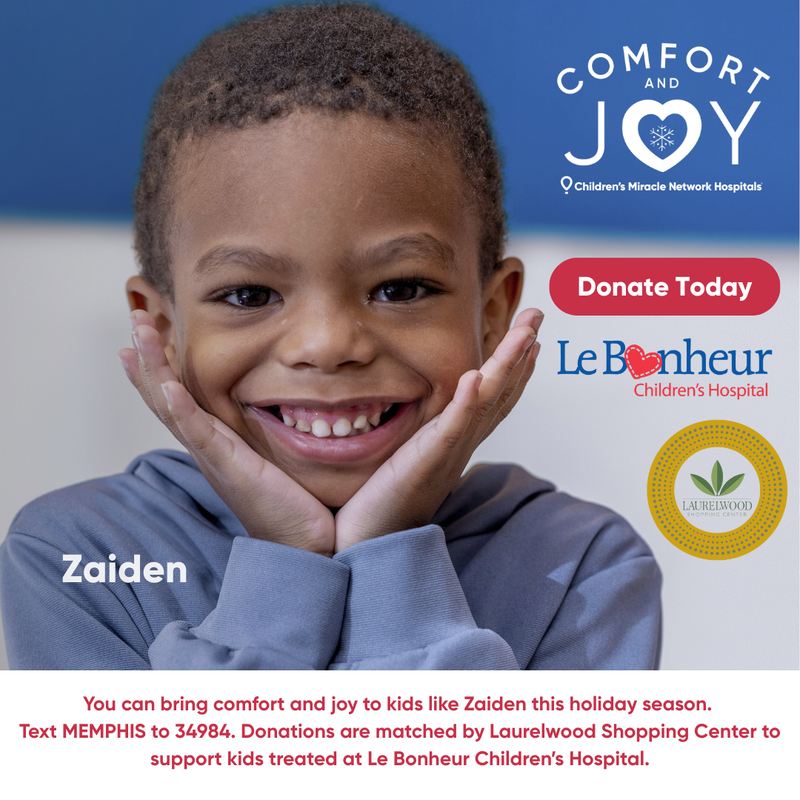 Donate now to Comfort and Joy- Children’s Miracle Network!