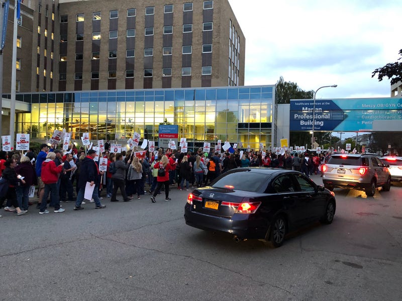 Mercy Hospital strike