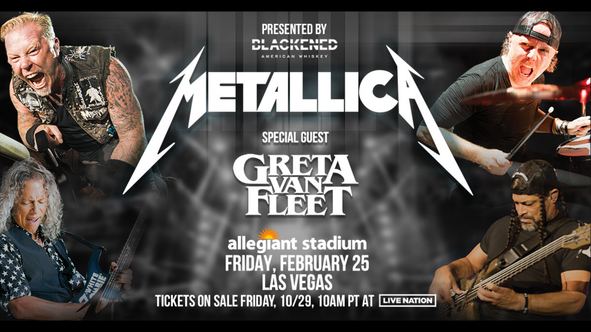 Metallica Flyaway to Las Vegas