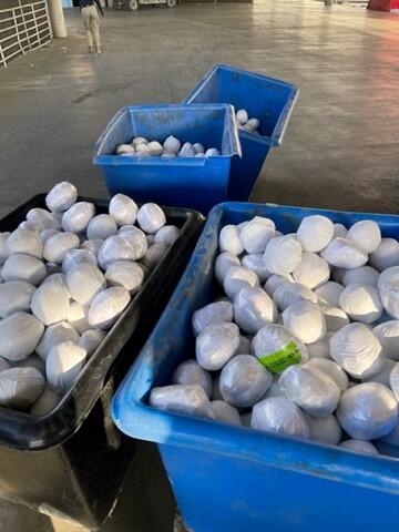 meth onions in tubs