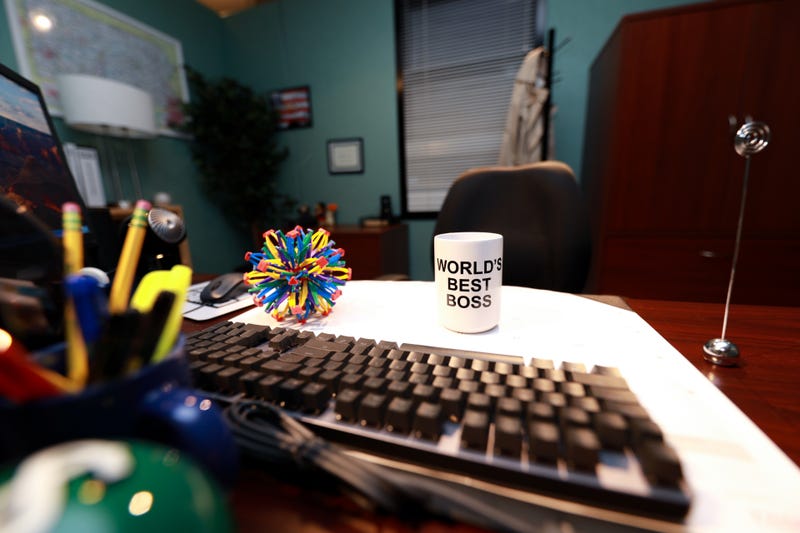 Michael Scott's office at The Office Experience