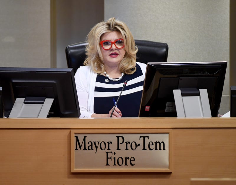 Las Vegas City Councilwoman Michele Fiore speaks during a meeting