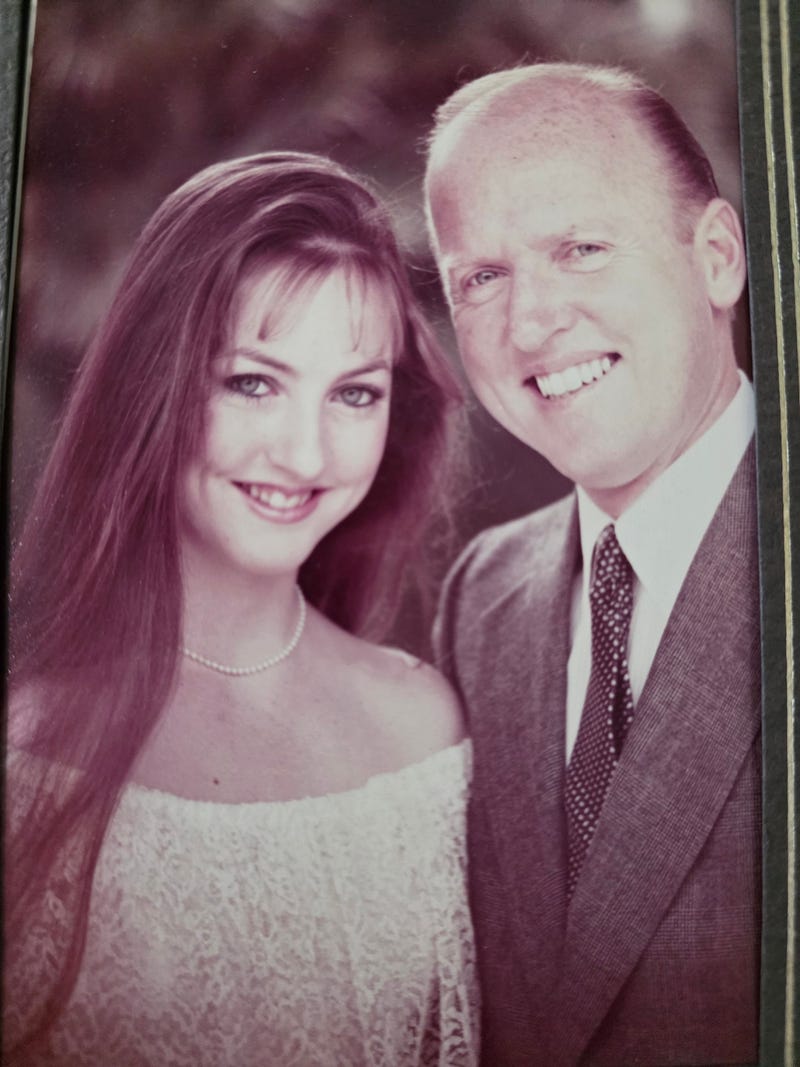 Michelle and her father, Dr. Richard Allen