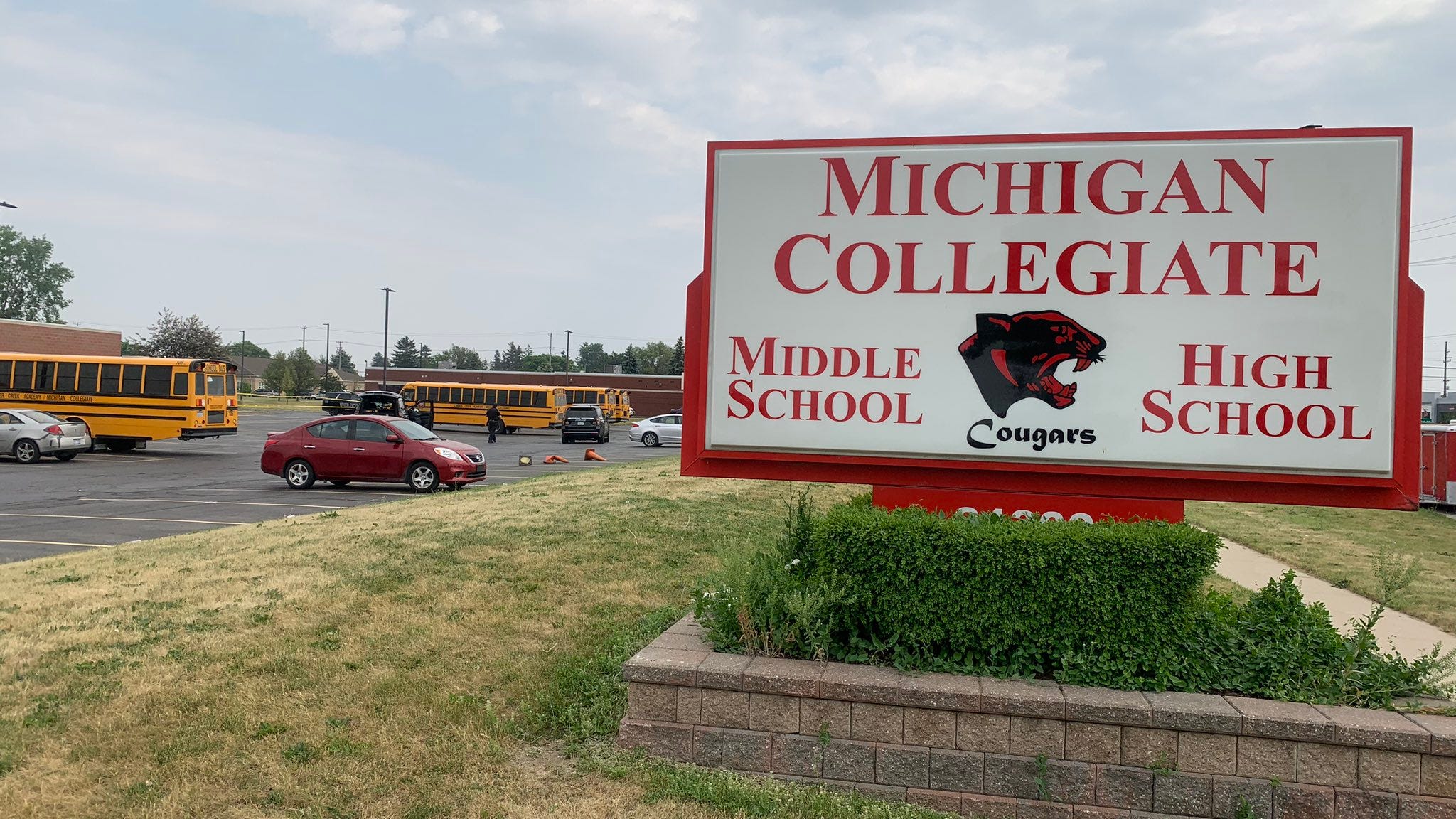 Detroit man arrested for firing shots in Warren's Michigan Collegiate High School parking lot; Police say incident was 'retaliation' for fight