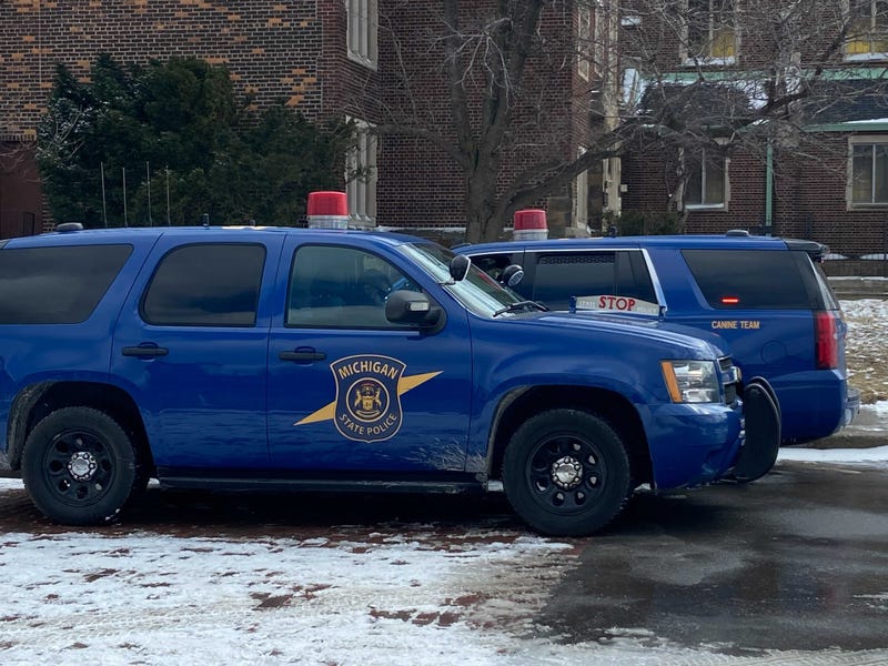 Michigan State Police looking for a 30-year-old special needs man jumped into action after learning he had fallen through ice on a frozen pond.