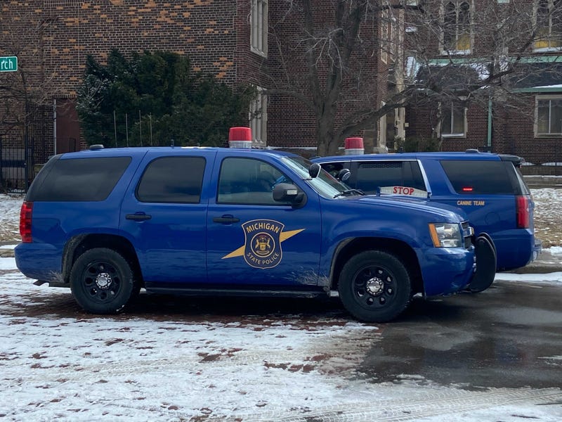 Michigan State Police SUVs