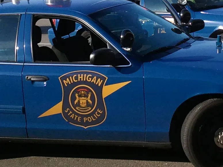 Michigan State Police car