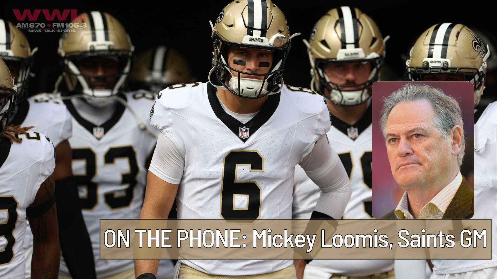 Mickey Loomis: Saints 'moving in right direction' with Kellen Moore, Tyler Shough