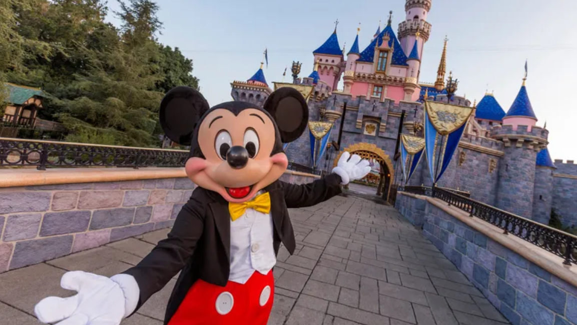 Break room structure damaged in Disneyland blaze