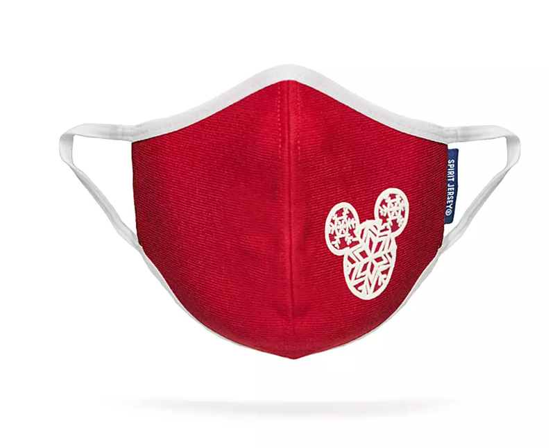 Mickey Mouse Icon Snowflake Face Mask