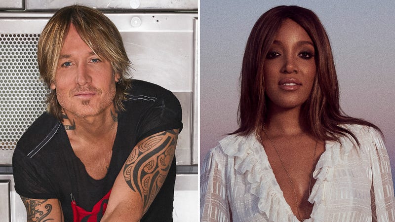 Keith Urban and Mickey Guyton