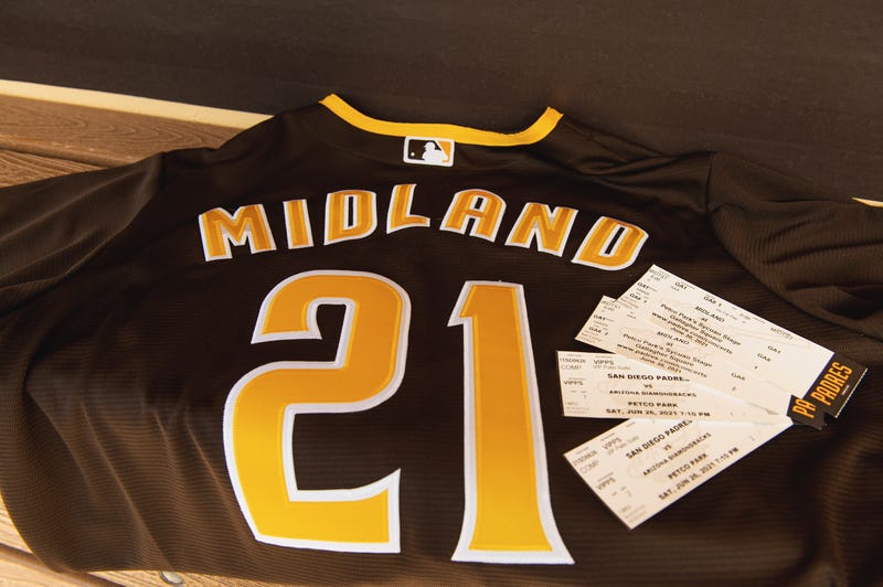 Midland Padres Jersey