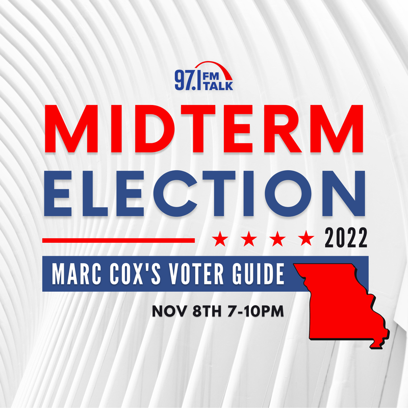 97.1 FM Talk Midterm Election Coverage | Marc Cox Voter's Guide | November 8th 2022