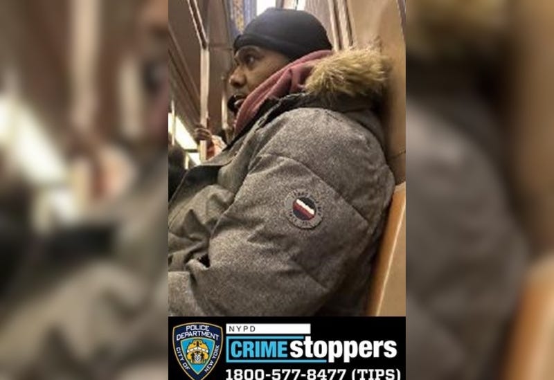 Police released an image of a suspect in a slashing on an A train near the 34th Street–Penn Station on Friday night