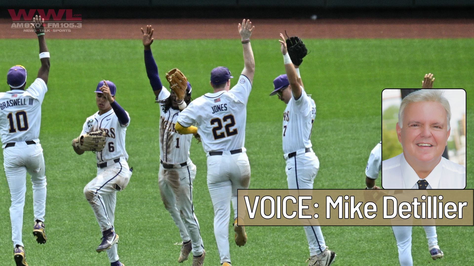 Detillier: 'Great day to be a Tiger' as LSU baseball takes driver's seat at CWS