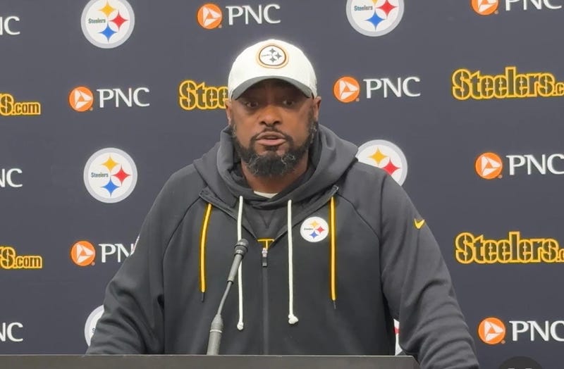 Mike Tomlin at podium