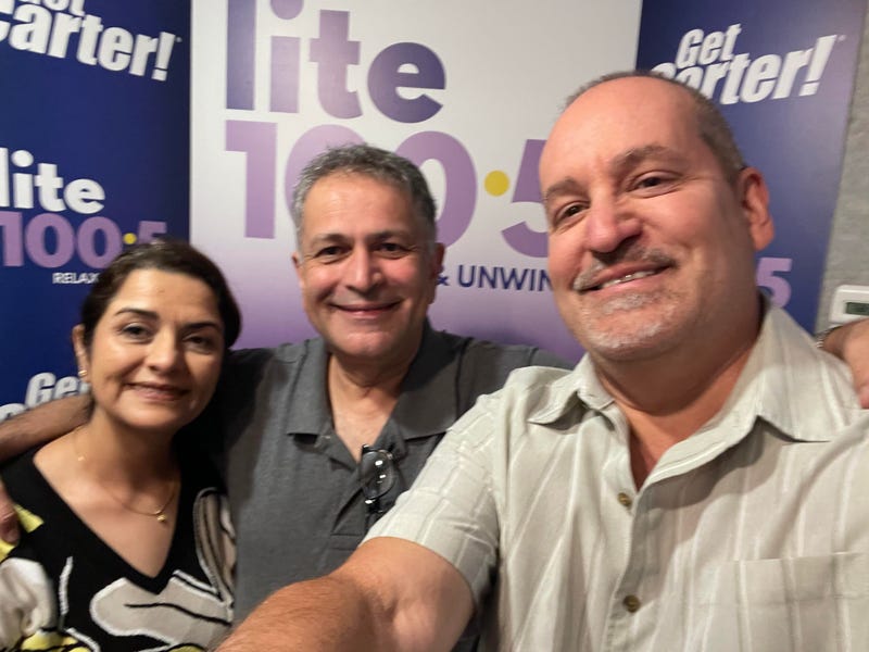 Dr & Mrs Mohammadi with Mike Stacy