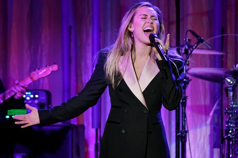 Miley Cyrus Turns a Nine Inch Nails Classic Into a Pop Song on 'Black Mirror'
