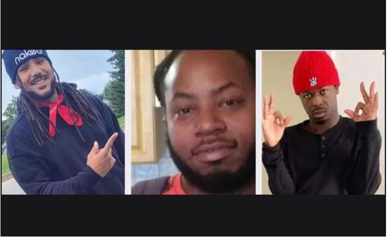 Armani Kelly, Dante Wicker and Montoya Givens