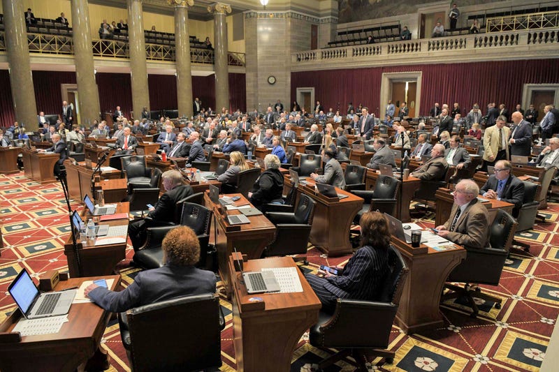 The Missouri House chamber during debate on March 12, 2023.