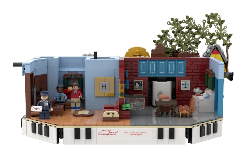 Mr. Rogers Lego set