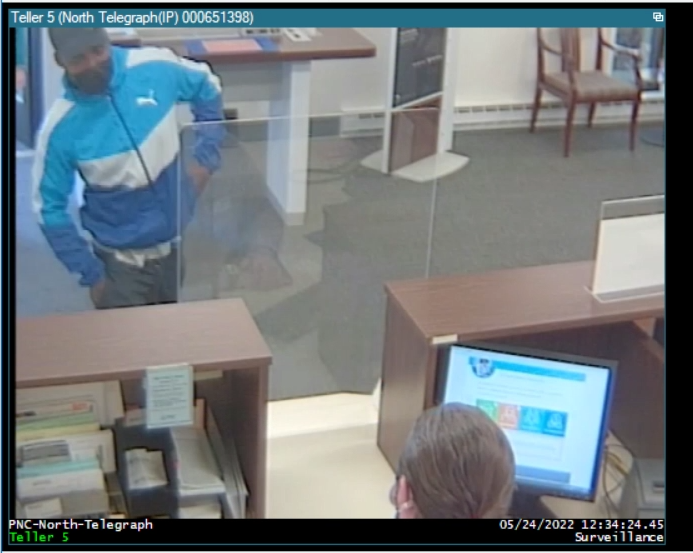 Suspect in Monroe County bank robbery